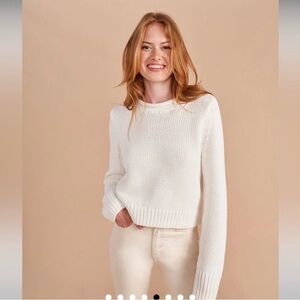 La Ligne Ivory Mini Marina Sweater